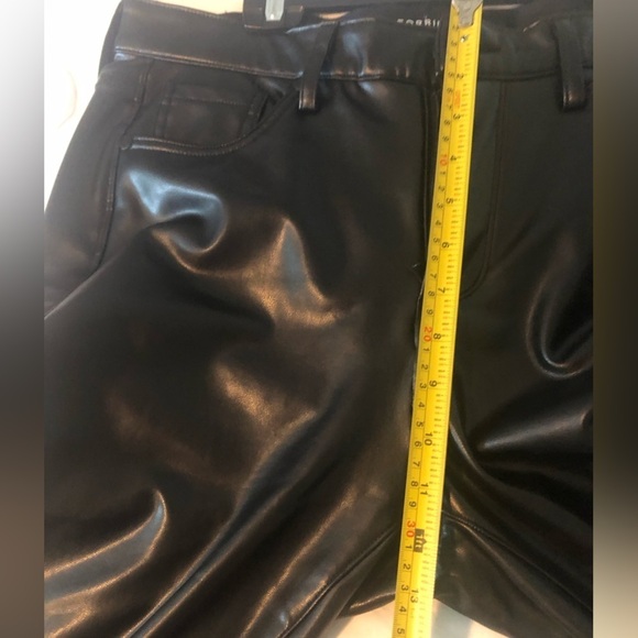 Torrid black faux leather trousers size 10 - Picture 14 of 16